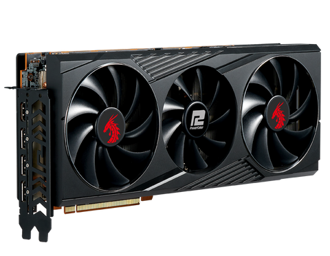 Відеокарта POWERCOLOR AMD RADEON RX 6800 XT 16GB RED DRAGON Б/в AXRX 6800XT 16GBD6-3DHR/OC фото