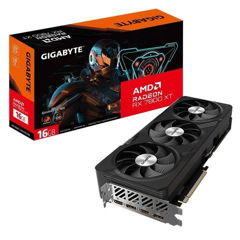 Відеокарта GIGABYTE Radeon RX 7800 XT GAMING OC 16G Б/в GV-R78XTGAMING OC-16GD фото