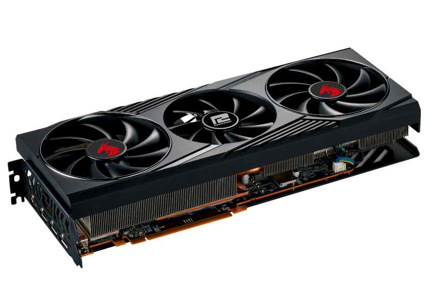 Відеокарта POWERCOLOR AMD RADEON RX 6800 XT 16GB RED DRAGON Б/в AXRX 6800XT 16GBD6-3DHR/OC фото