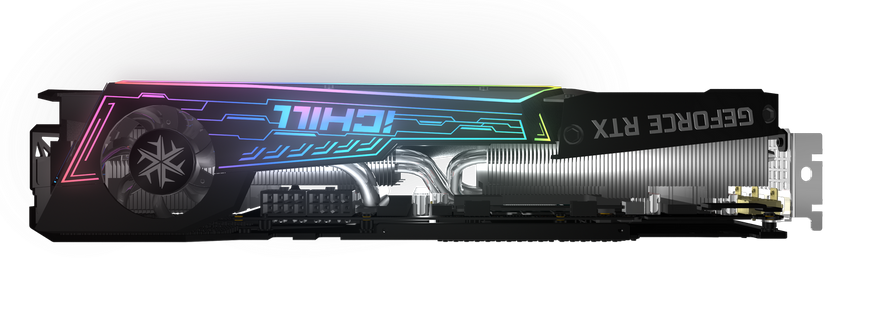 Відеокарта INNO3D GEFORCE RTX 3070 ICHILL X4 LHR Б/в C30704-08D6X-1710VA35H фото