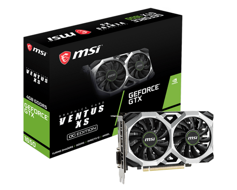 Відеокарта MSI GTX 1650 4Gb Ventus XS OC Б/в GTX 1650 Ventus XS 4G OC фото
