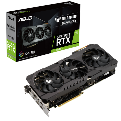 Відеокарта ASUS TUF-RTX3070TI-O8G-GAMING Б/в TUF-RTX3070TI-O8G-GAMING фото