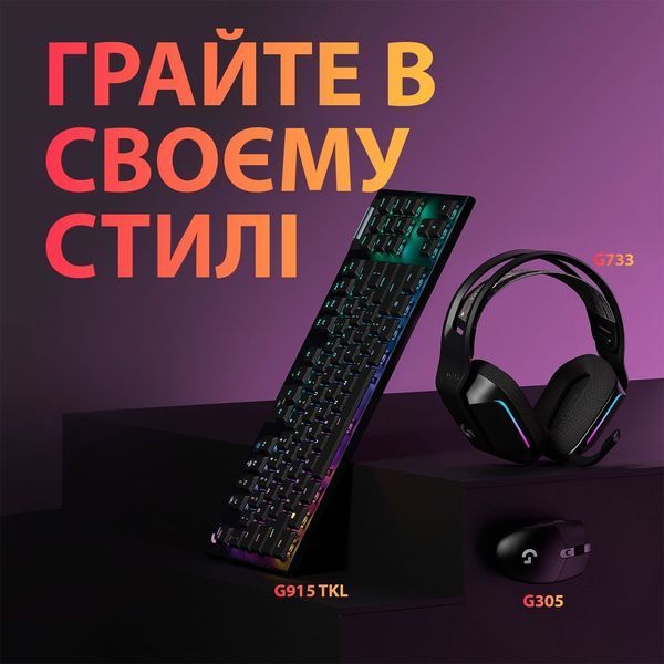 Миша комп'ютерна Logitech G305 Lightspeed Black 910-005282 фото