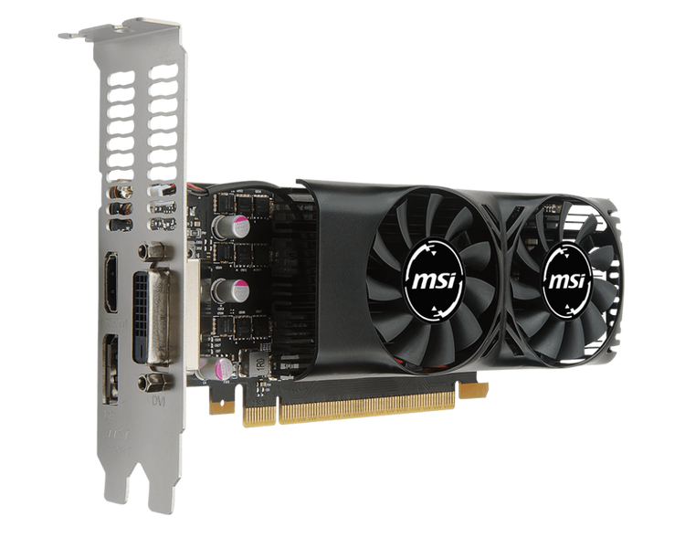 Відеокарта MSI GeForce GTX 1050 TI 4GT LP Б/в GeForce GTX 1050 TI 4GT LP фото