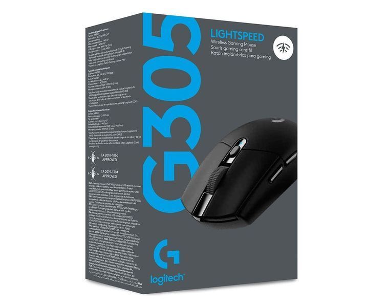 Миша комп'ютерна Logitech G305 Lightspeed Black 910-005282 фото