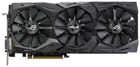 Відеокарта ASUS ROG-STRIX-RX580-O8G-GAMING Б/в ROG-STRIX-RX580-O8G-GAMING фото