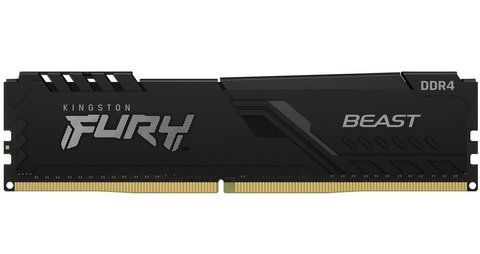 Оперативна пам'ять Kingston FURY 8 GB DDR4 2666 MHz Beast Black Б/в KF426C16BB/8 фото