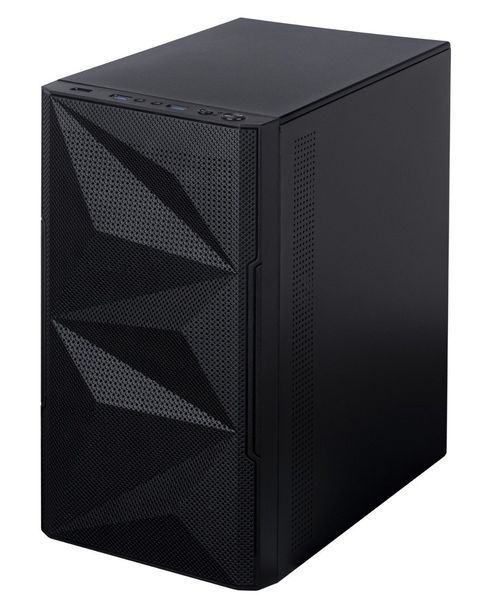 Корпус Prologix E113 Tempered Glass&Mesh Black E113 Black фото