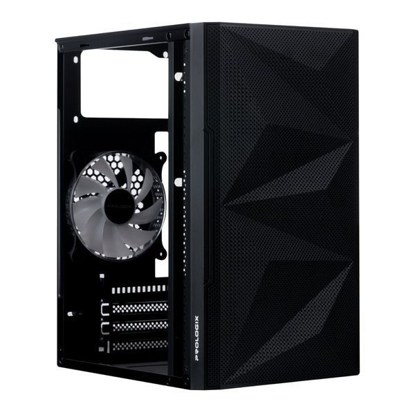 Корпус Prologix E113 Tempered Glass&Mesh Black E113 Black фото