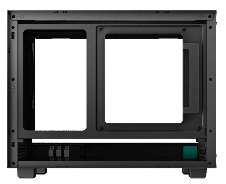 Корпус DeepCool CH160 Black без БЖ R-CH160-BKNGI0-G-1 фото