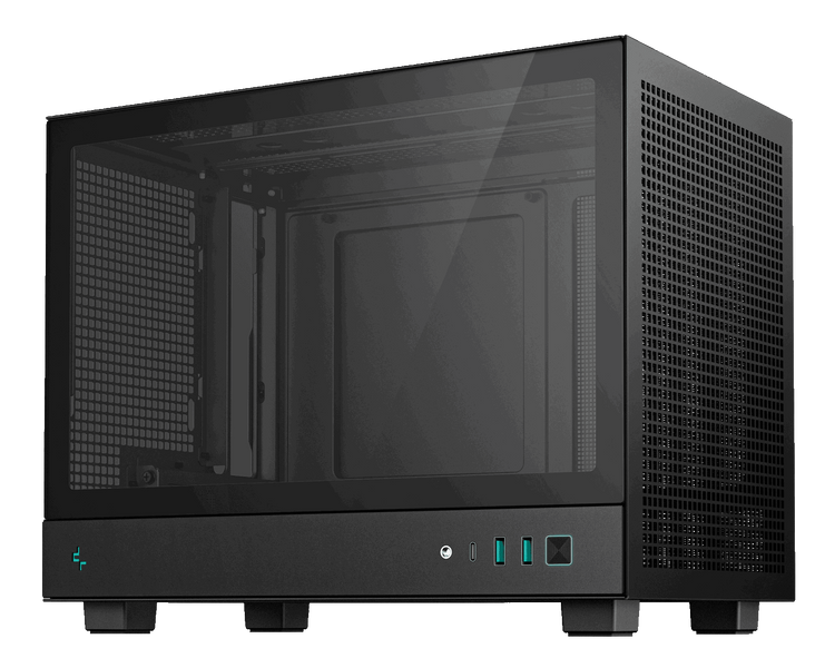 Корпус DeepCool CH160 Black без БЖ R-CH160-BKNGI0-G-1 фото