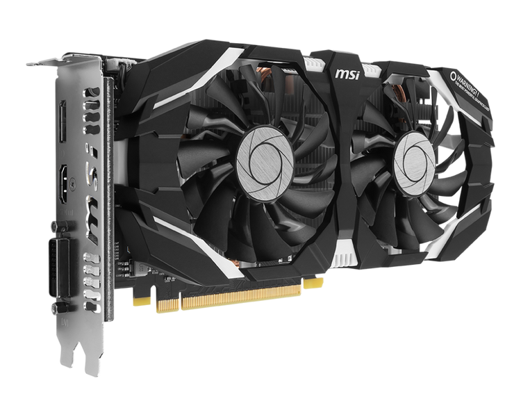 Відеокарта MSI GeForce GTX 1060 3GT OC Б/в GeForce GTX 1060 3GT OC фото