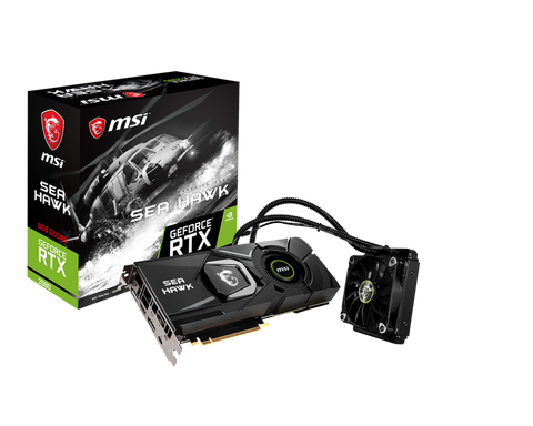 Відеокарта MSI GeForce RTX 2080 8192Mb SEA HAWK X Б/в RTX 2080 SEA HAWK X фото