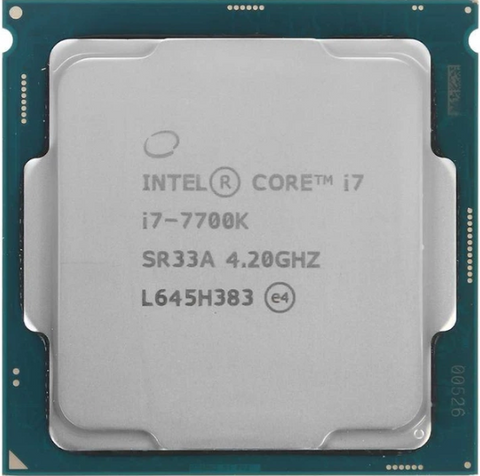 Процесор Intel Core s1151 i7-7700K 4.2-4.5GHz 4/8 Б/в CM8067702868535 фото