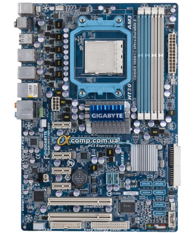 Материнська плата Socket AM3+ GIGABYTE GA-MA770T-UD3 REV: 3.1 (sAM3+ / AM3, 4 СЛОТА DDR3, AMD 770 ) Б/В GA-MA770T-UD3 фото