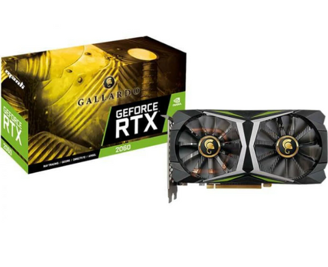 Відеокарта Manli GeForce RTX 2060 Gallardo Б/В M-NRTX2060G/6REHPPP-M2435 фото