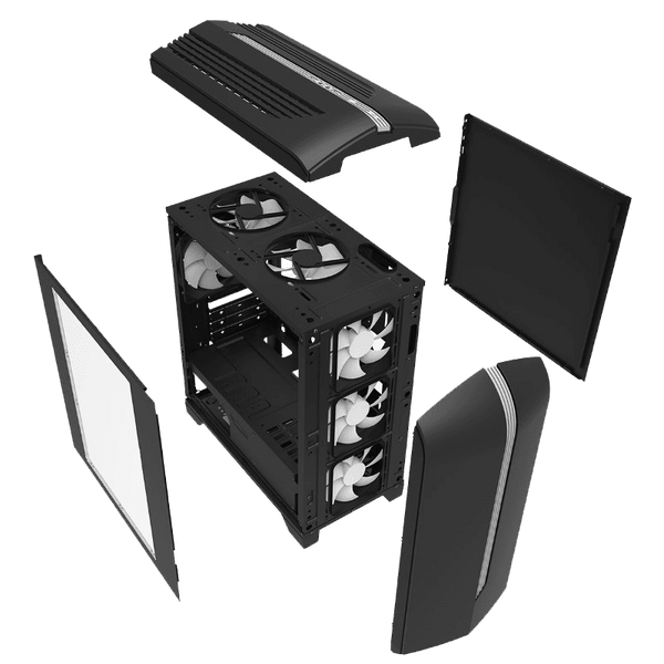 Корпус Gamemax Centauri Black Gray H601BG фото