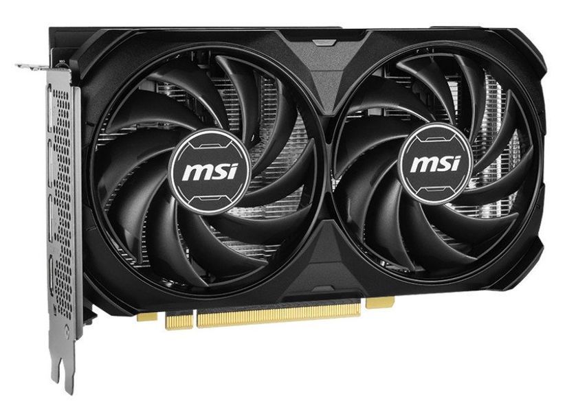 Відеокарта GF RTX 4060 Ti 8GB GDDR6 Ventus 2X Black E1 MSI GeForce RTX 4060 Ti 8G VENTUS 2X BLACK E1 фото