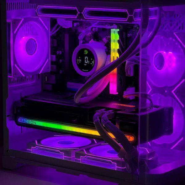 Ігровий пк RX 7800XT, R5 7400F, B650M, PSU 750W, SSD 512, 32gb 5600Mhz 175-670 фото