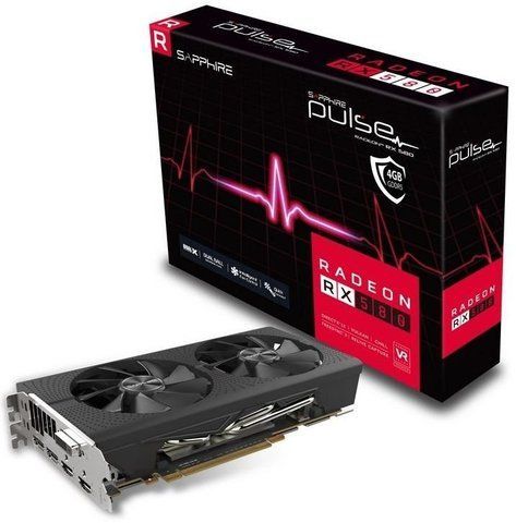 Відеокарта Sapphire Radeon RX 580 4GD5 PULSE Б/в 11265-09 фото