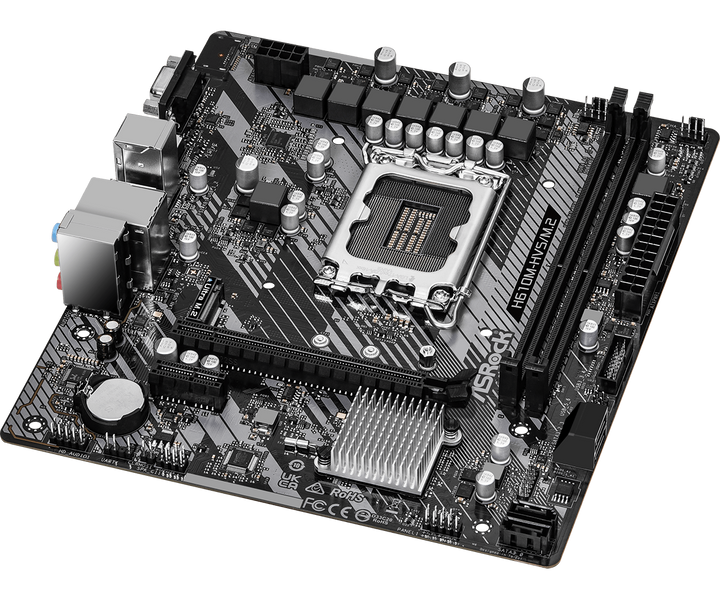 Материнська плата ASRock H610M-HVS/M.2 R2.0 Socket 1700 H610M-HVS/M.2 R2.0 фото