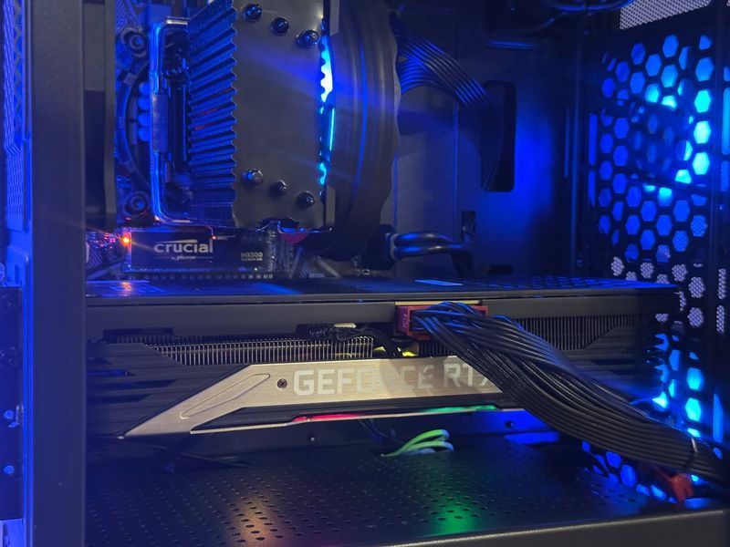 Ігровий пк: RTX 3070 8gb, і5 10500 6/12,DDR4 16gb 2666,SSD M2 500gb, 730w, H410 0b3-951 фото
