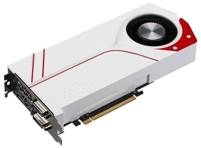 Відеокарта Asus PCI-Ex GeForce GTX 970 4GB GDDR5 Б/в TURBO-GTX970-OC-4GD5 фото