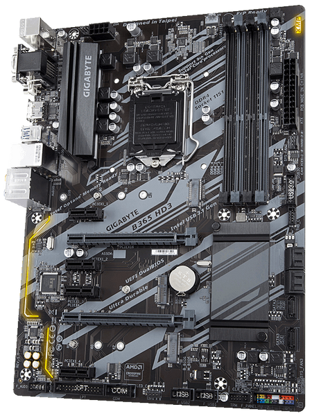 Материнська плата Gigabyte B360M HD3 Socket 1151 Б/в B360M HD3 фото