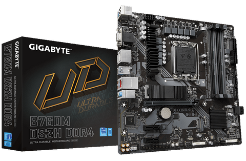 Материнська плата Gigabyte B760M DS3H DDR4 Socket 1700 B760M DS3H DDR4 фото