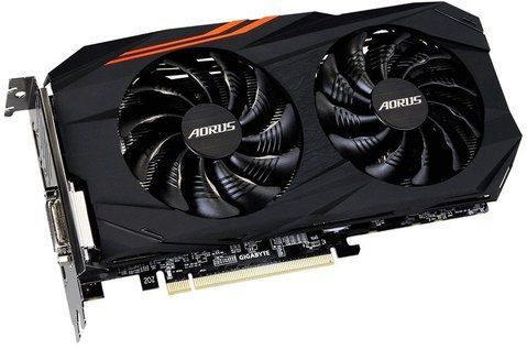 Відеокарта GIGABYTE Radeon RX 580 4G AORUS Б/в GV-RX580AORUS-4GD фото