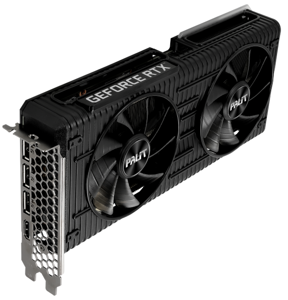 Відеокарта Palit GeForce RTX 3060 Ti Dual Б/в NE6306T019P2-190AD фото