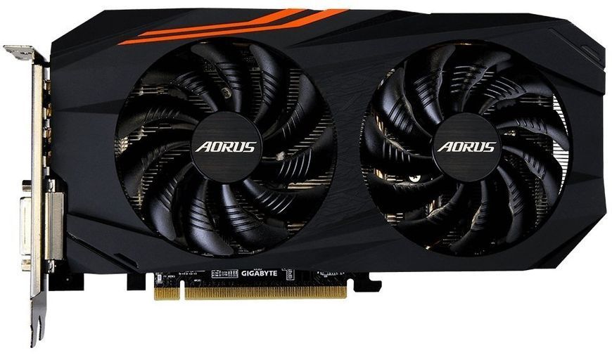 Відеокарта GIGABYTE Radeon RX 580 4G AORUS Б/в GV-RX580AORUS-4GD фото